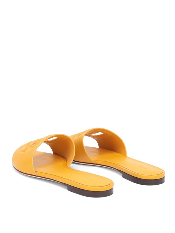 iKRIX DOLCE & GABBANA: sandals - Embossed logo sandals