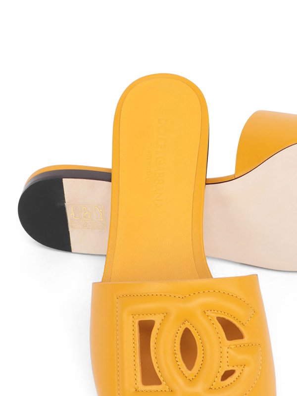 DOLCE & GABBANA buy online Embossed logo sandals