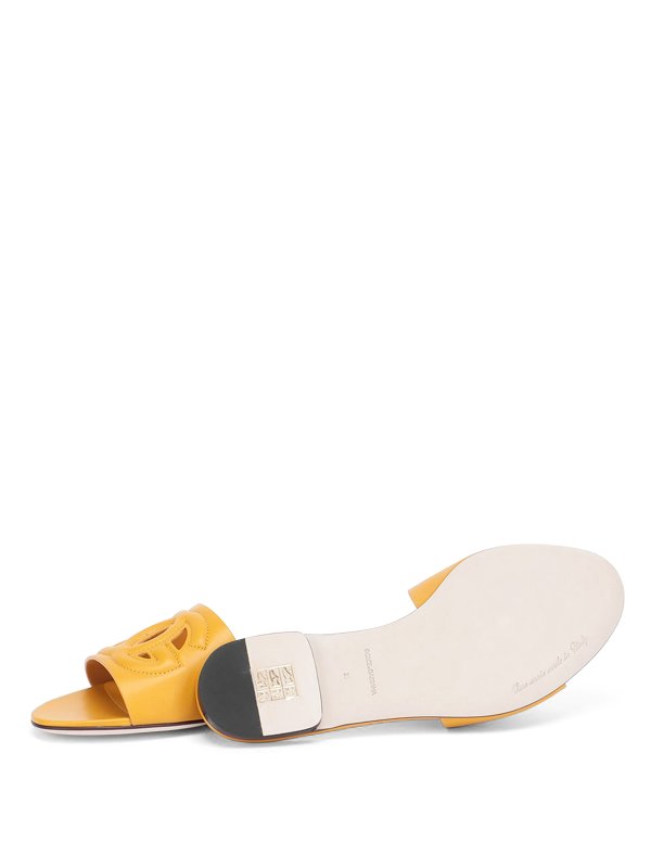 iKRIX DOLCE & GABBANA: Embossed logo sandals