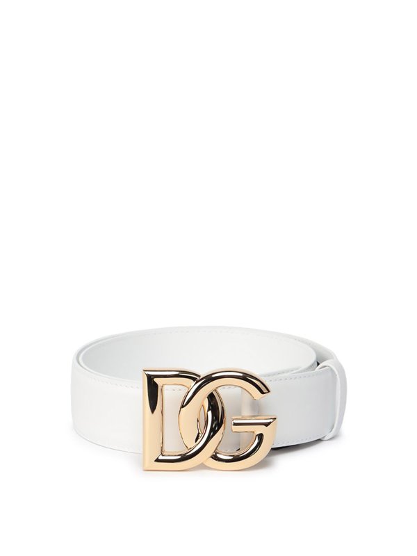 DOLCE & GABBANA: belts - DG logo belt