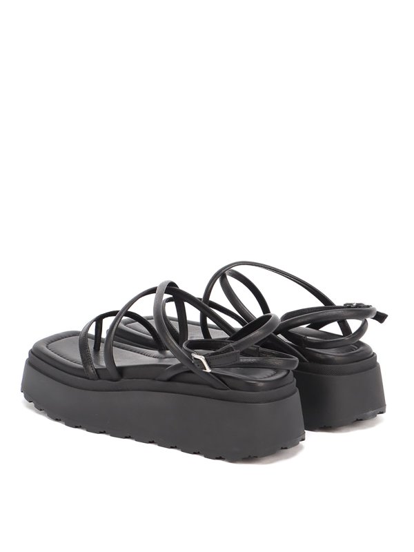 iKRIX Vic Matiè: sandals - Velvet platform sandals