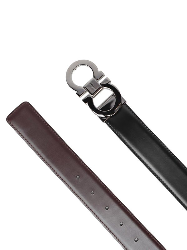 SALVATORE FERRAGAMO: Cinturones - Cinturón - Reversible