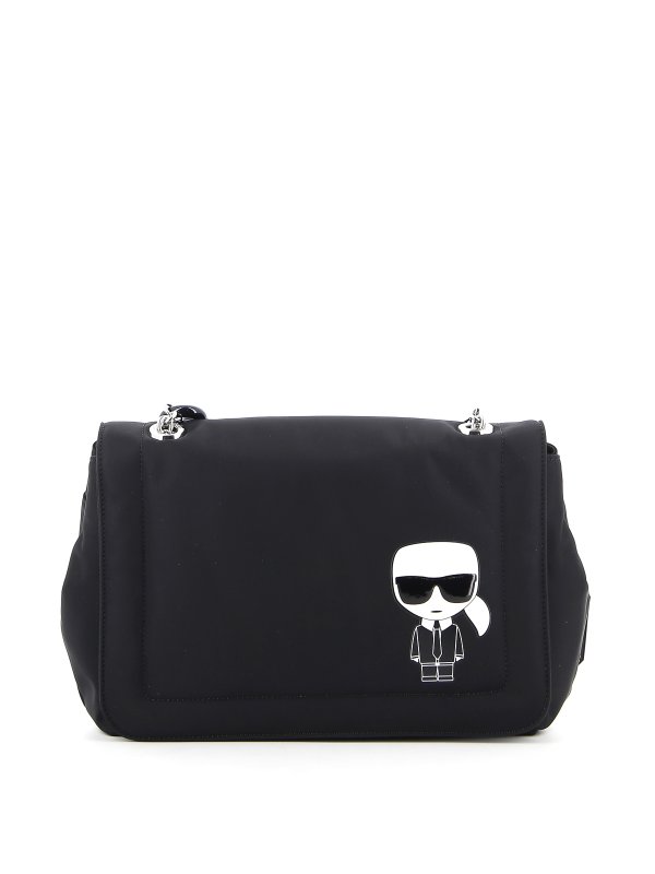 Karl Lagerfeld RSG NYLON MINI TOTE Nero - Consegna gratuita | ! - Borse Borse a mano Donna 149,00