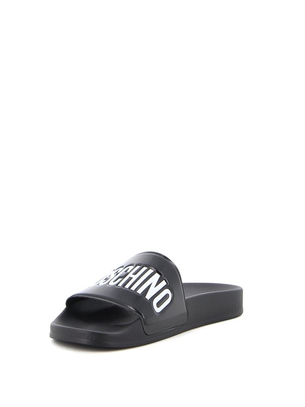 iKRIX MOSCHINO: flip flops - Logo sliders