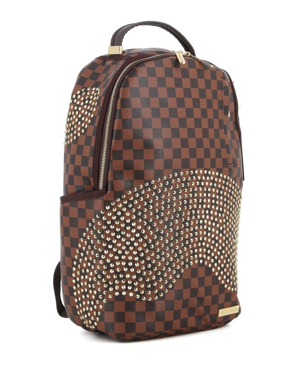 SPRAYGROUND: backpacks online - Gold Rivet backpack