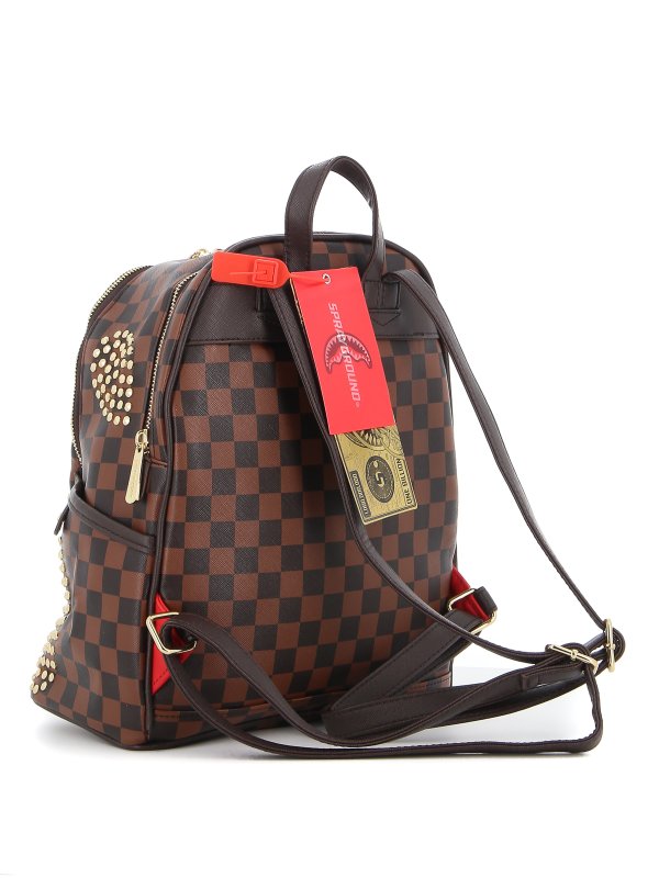 iKRIX SPRAYGROUND: backpacks - Gold Rivet Mini Savage backpack