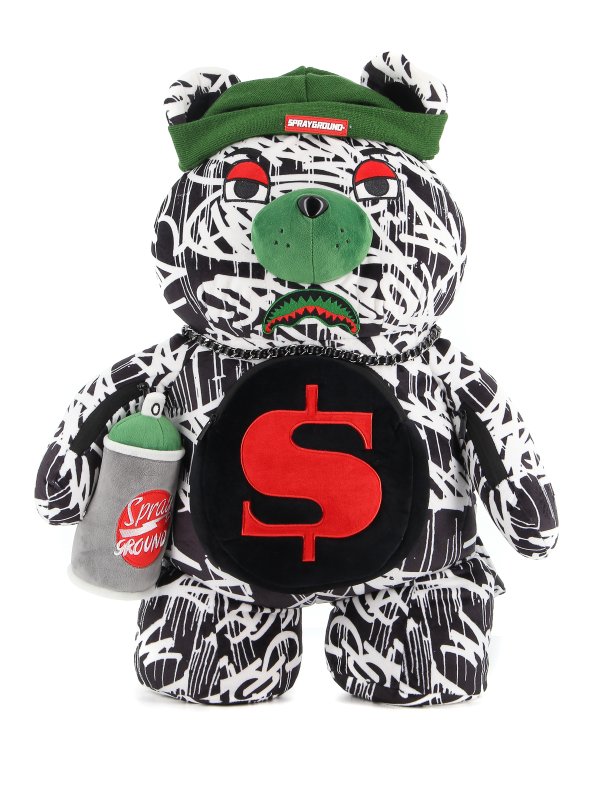 SPRAYGROUND: backpacks - Scribble Shark Bear backpack