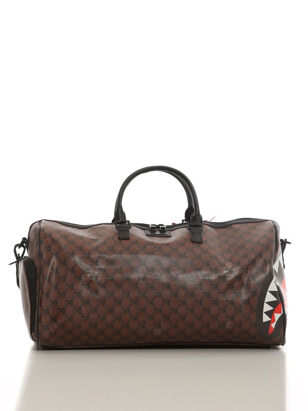 SPRAYGROUND: Luggage & Travel bags - Skull Check duffle bag