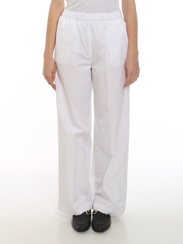 iKRIX ASPESI: カジュアルトラウザー - カジュアルパンツ - 白