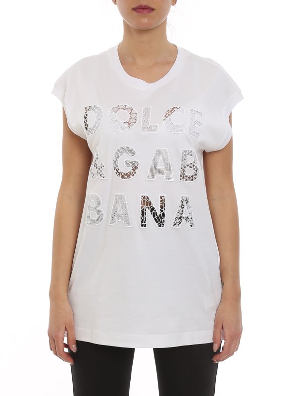 iKRIX DOLCE & GABBANA: Tops & Débardeurs - Top - Blanc