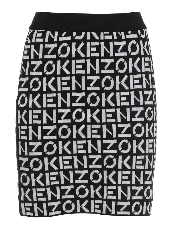KENZO: Mini jupes - Mini Jupe - Monogram