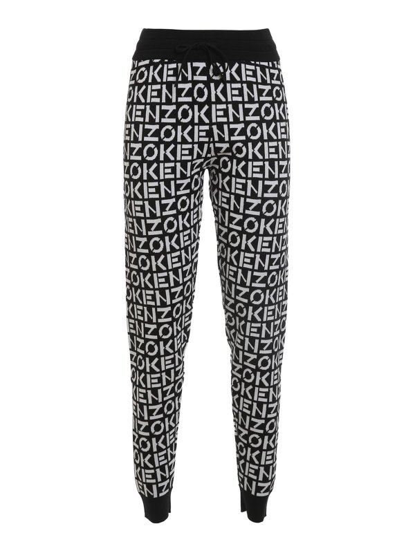 KENZO: tracksuit bottoms - Monogram joggers