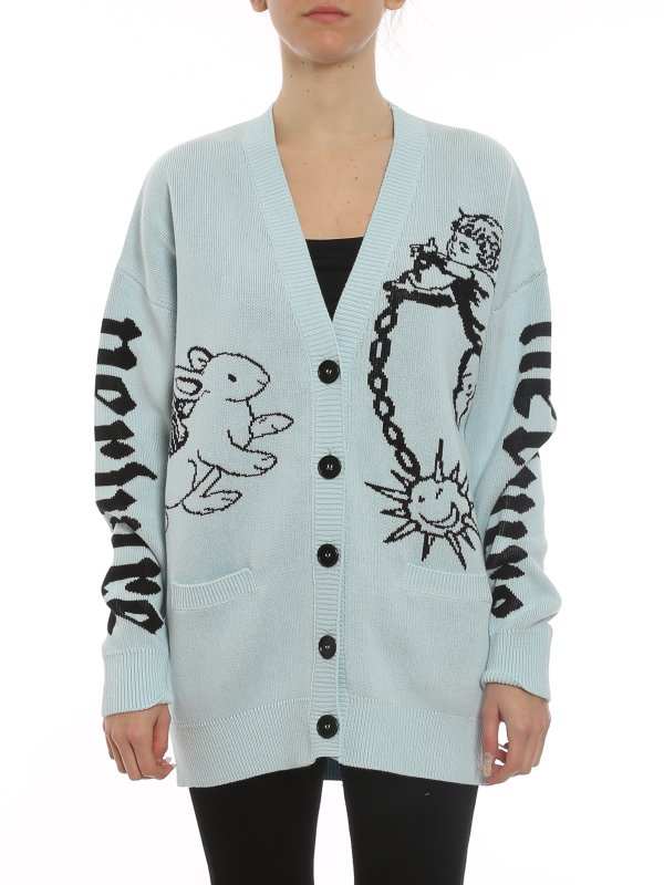 iKRIX NERVURE: Cardigans - Cardigan - Hellblau