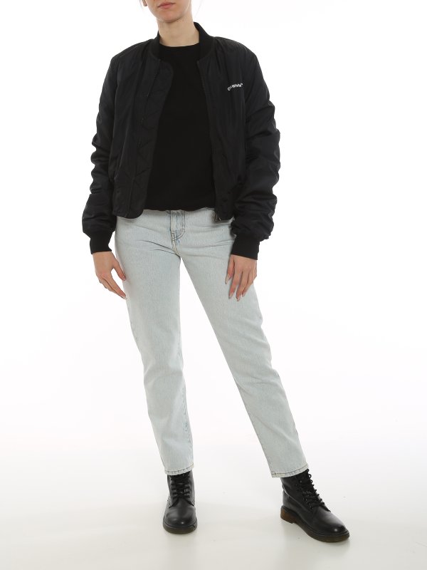 OFF-WHITE: ボンバージャケット online - ボンバージャケット - Diag