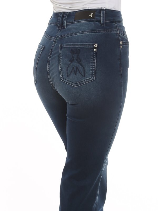 PATRIZIA PEPE buy online フレアジーンズ - ダークウォッシュ