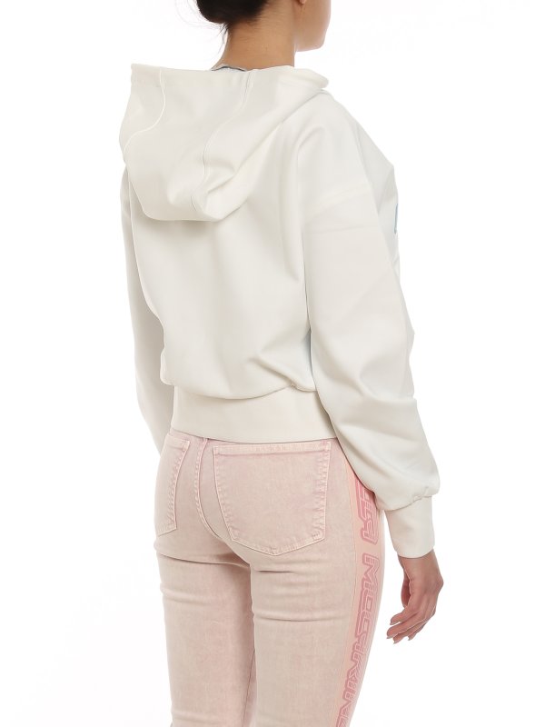 Cropped hoodie shop online: STELLA McCARTNEY