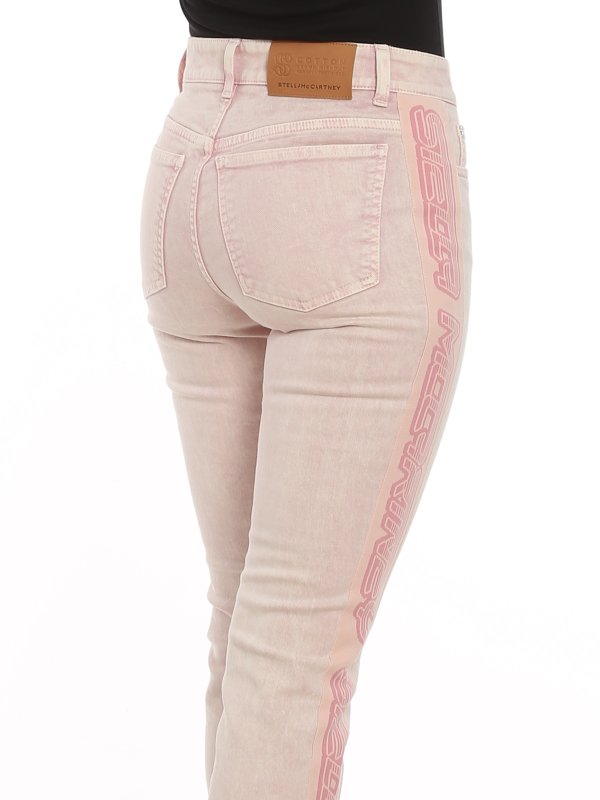 STELLA McCARTNEY buy online Jeans con banda logata