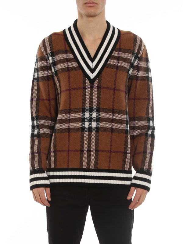 iKRIX BURBERRY: Vネック - Vネック - Maloney