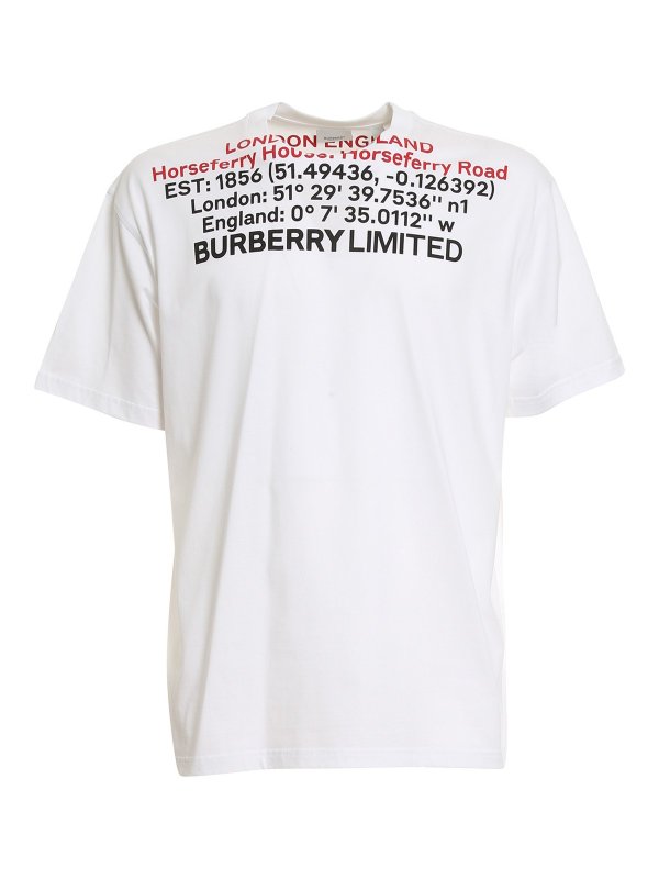 BURBERRY: t-shirts - Jensen T-shirt