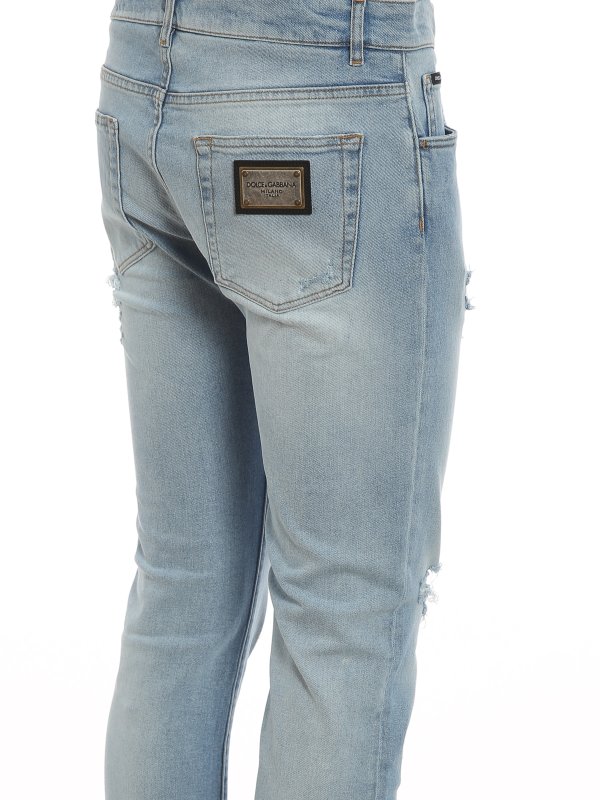 iKRIX DOLCE & GABBANA: skinny jeans - Ripped jeans