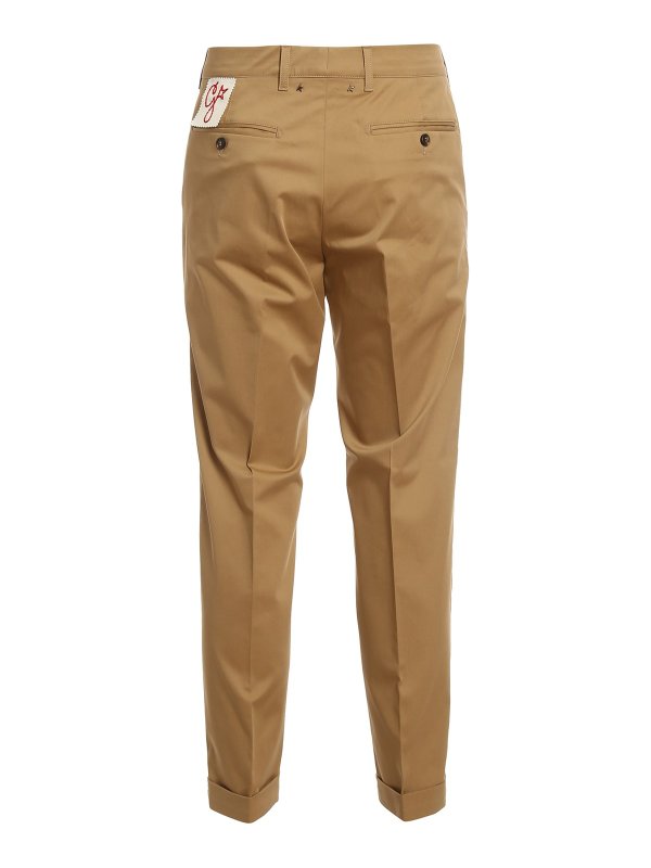 GOLDEN GOOSE: casual trousers online - Conrad cotton pants