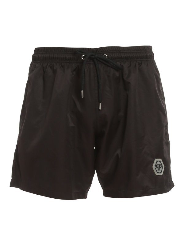 PHILIPP PLEIN: Badeanzüge und Badehosen - Badehose - Schwarz