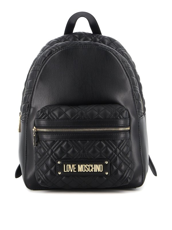 LOVE MOSCHINO: backpacks - Quilted backpack