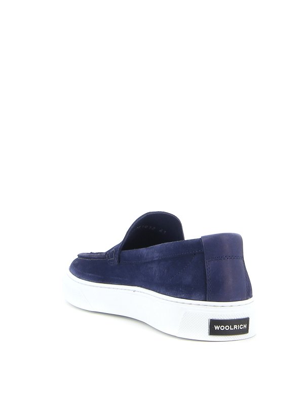 Suede loafers shop online: WOOLRICH
