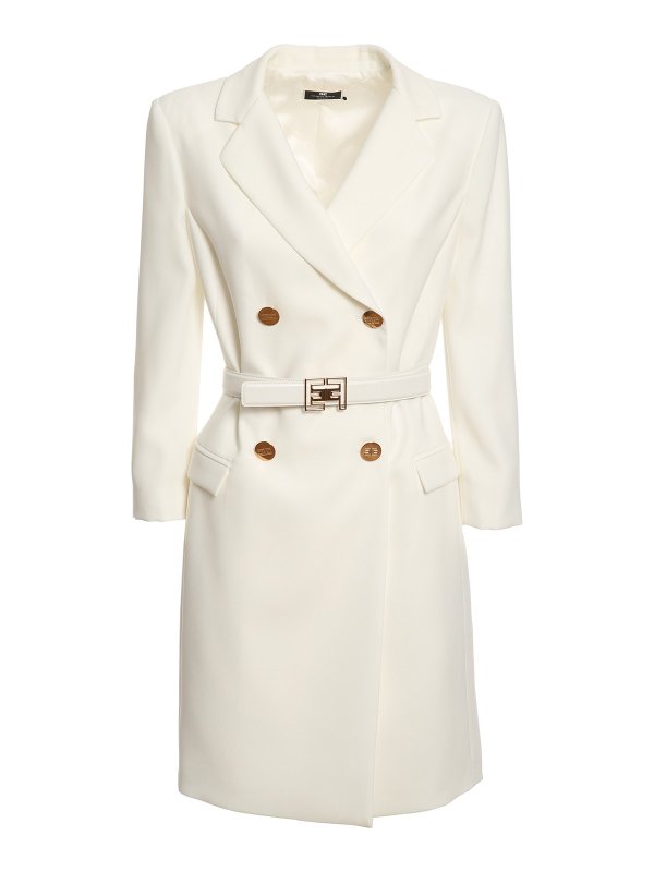 ELISABETTA FRANCHI: abiti corti - Abito stile blazer