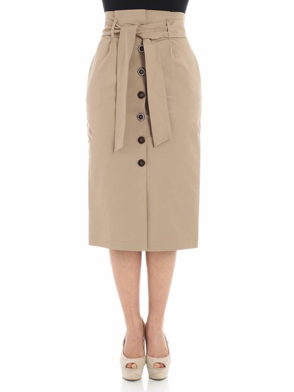 Pinko: gonne al ginocchio  e longuette - Longuette Muriel