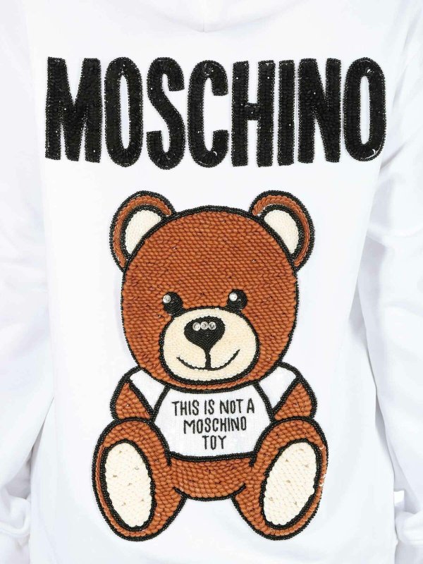 Sweat-Shirts - Blanc shop online: MOSCHINO