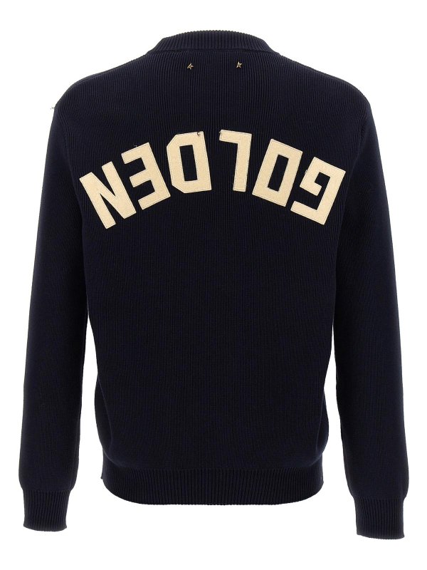 GOLDEN GOOSE: Pull col rond online - Pull Col Rond - Davis