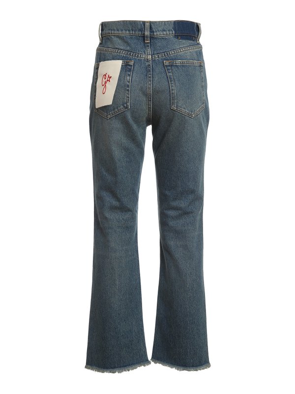 GOLDEN GOOSE: Jeans Rectos online - Vaqueros Rectos - Deryn