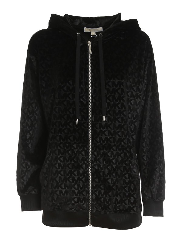 Michael kors velour on sale jacket