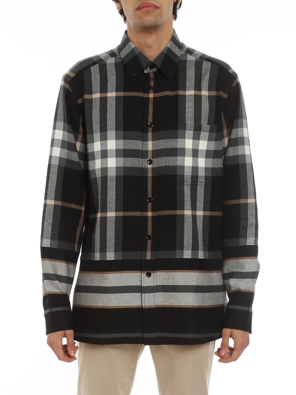 iKRIX BURBERRY: Hemden - Hemd - Schwarz