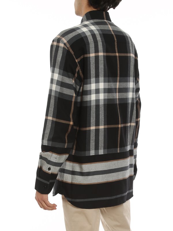 Hemd - Schwarz shop online: BURBERRY