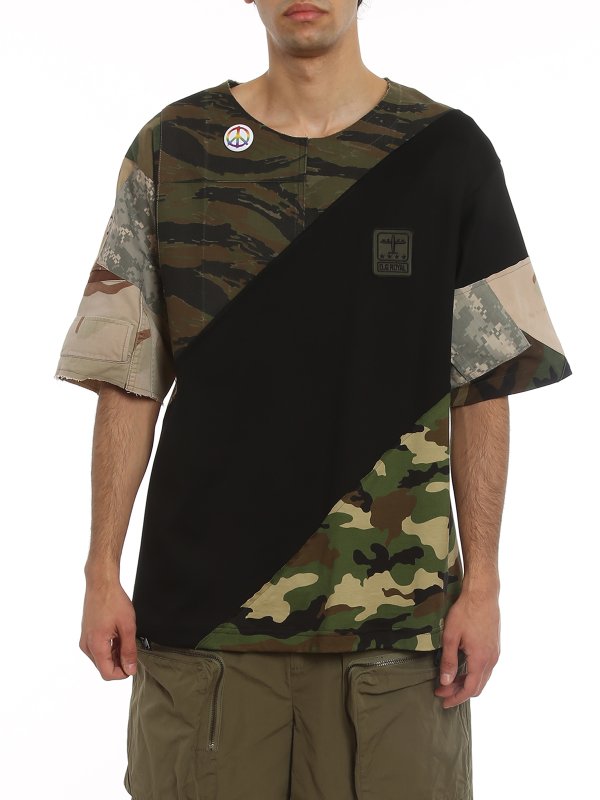 iKRIX DOLCE & GABBANA: t-shirts - Patchwork T-shirt