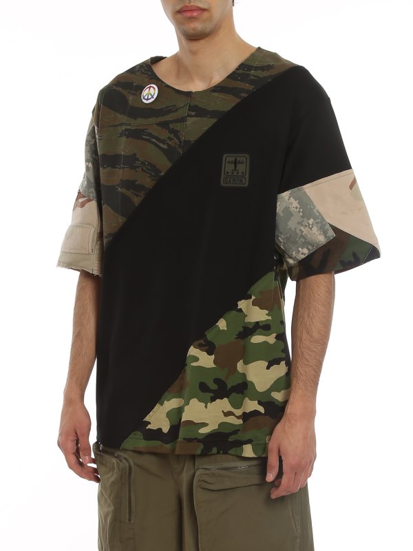 DOLCE & GABBANA buy online Patchwork T-shirt
