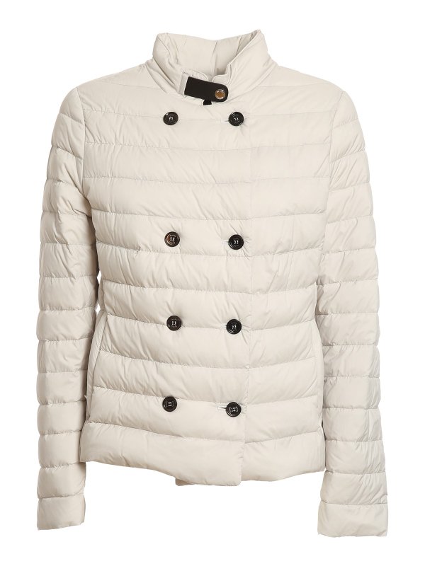 MOORER: ダウン・ハイテクジャケット - ダウンジャケット - 白