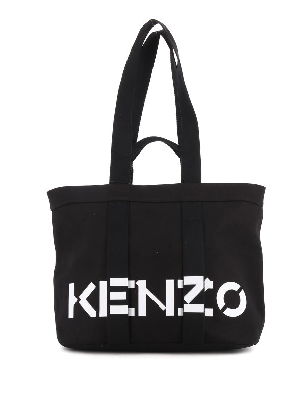 KENZO: トートバッグ - トートバッグ - 黒