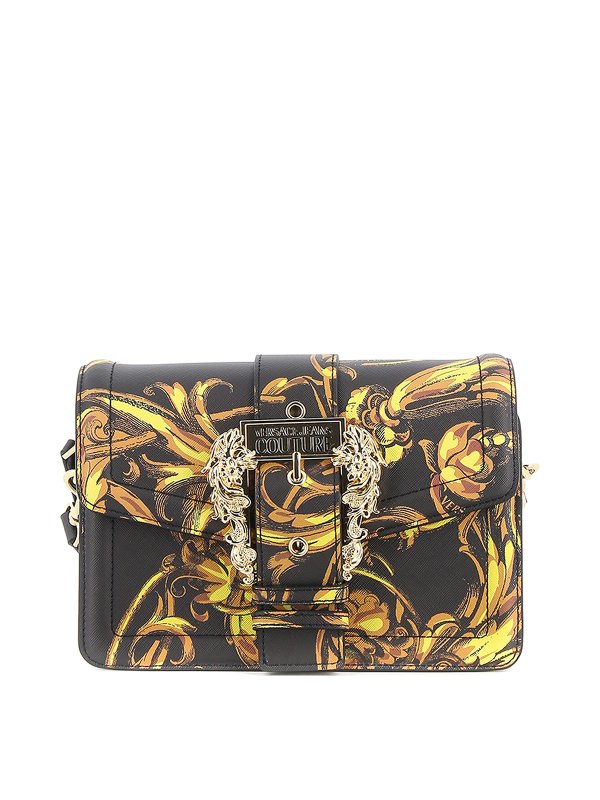 Versace Jeans Couture: ショルダーバッグ - ショルダーバッグ - 黒