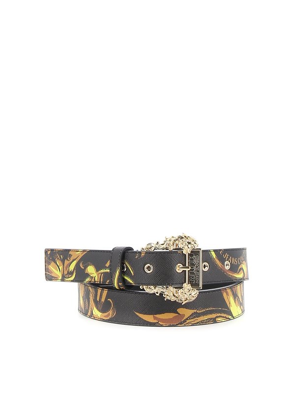 Versace Jeans Couture: belts - Baroque belt