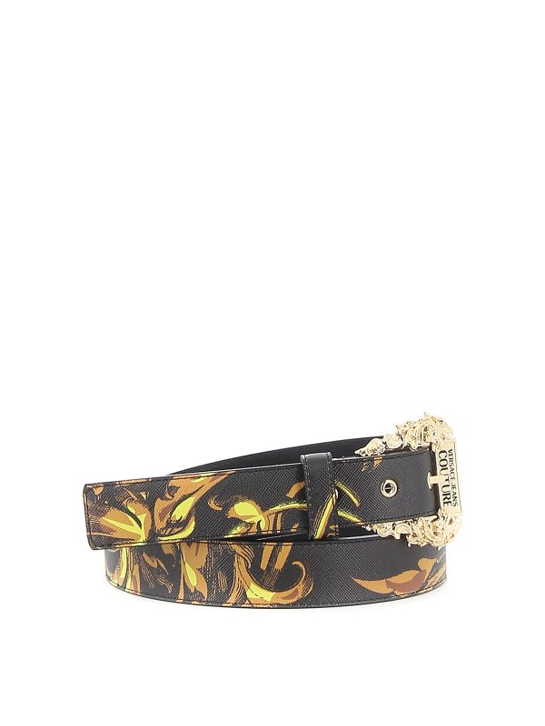 Versace Jeans Couture: belts online - Baroque belt