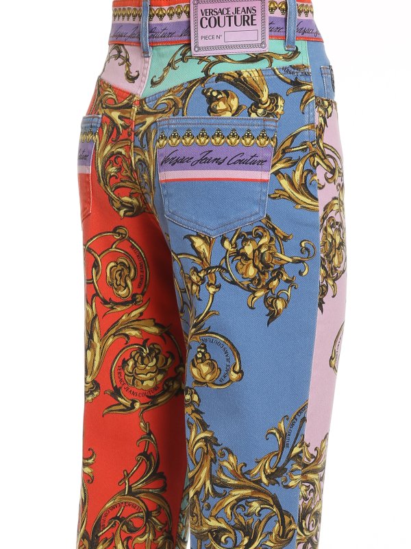 iKRIX Versace Jeans Couture: ストレートジーンズ - ストレートジーンズ - マルチカラー