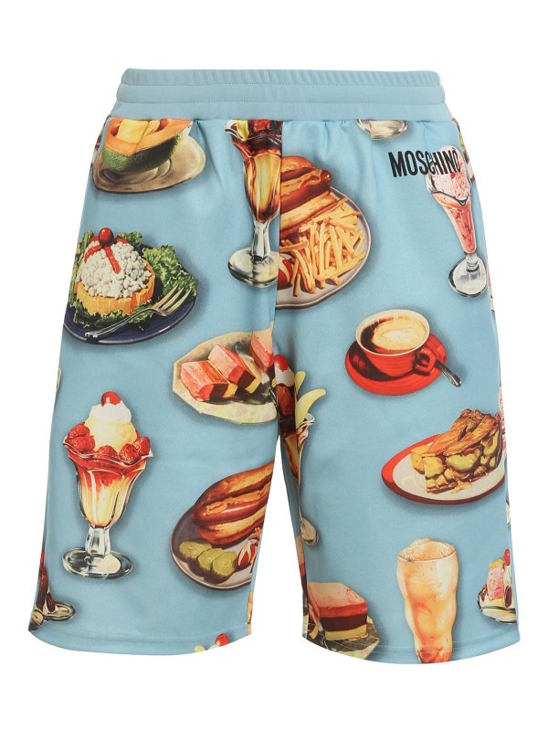 MOSCHINO: Traininghosen - Traininghose - Hellblau