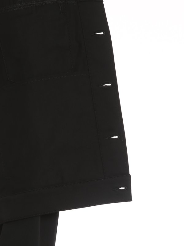 iKRIX MOSCHINO: デニムジャケット - デニムジャケット - 黒