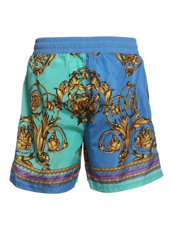 Versace Jeans Couture: トラウザーショーツ online - ショートパンツ - マルチカラー