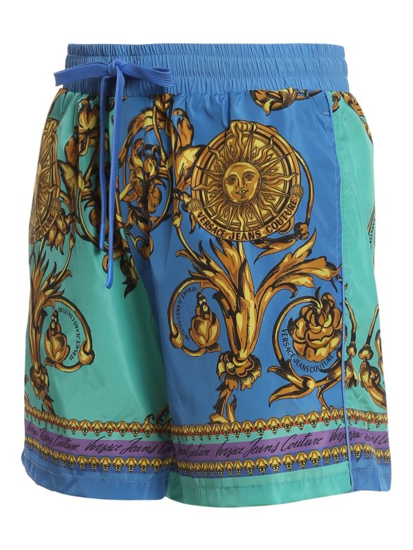 iKRIX Versace Jeans Couture: トラウザーショーツ - ショートパンツ - マルチカラー