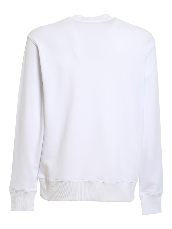 Versace Jeans Couture: Sweatshirts und Pullover online - Sweatshirt - Weiß