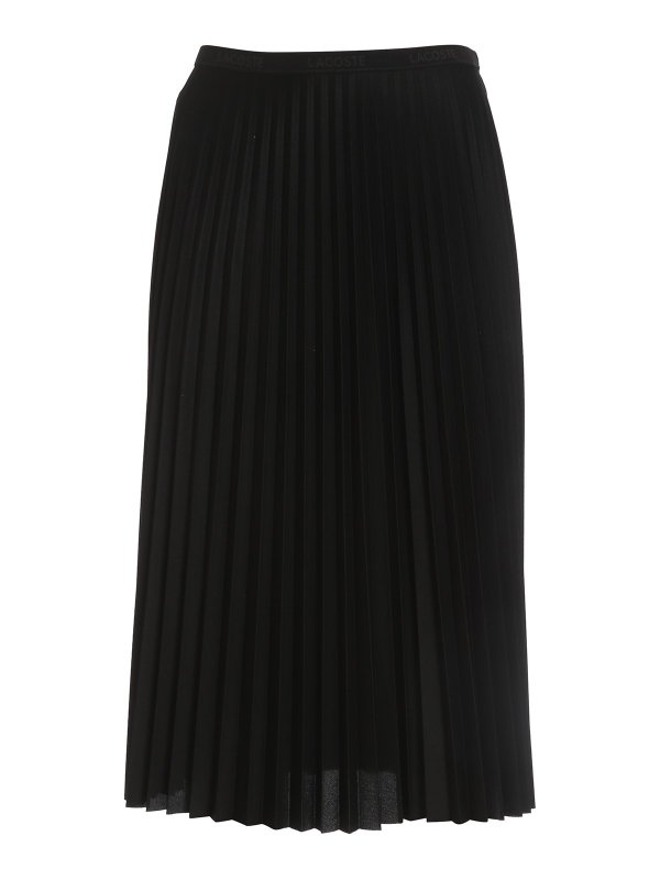 LACOSTE: Knielange und Midi Röcke - Midirock - Schwarz